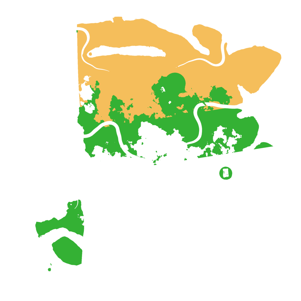 Biome Rust Map: Procedural Map, Size: 3750, Seed: 84749782