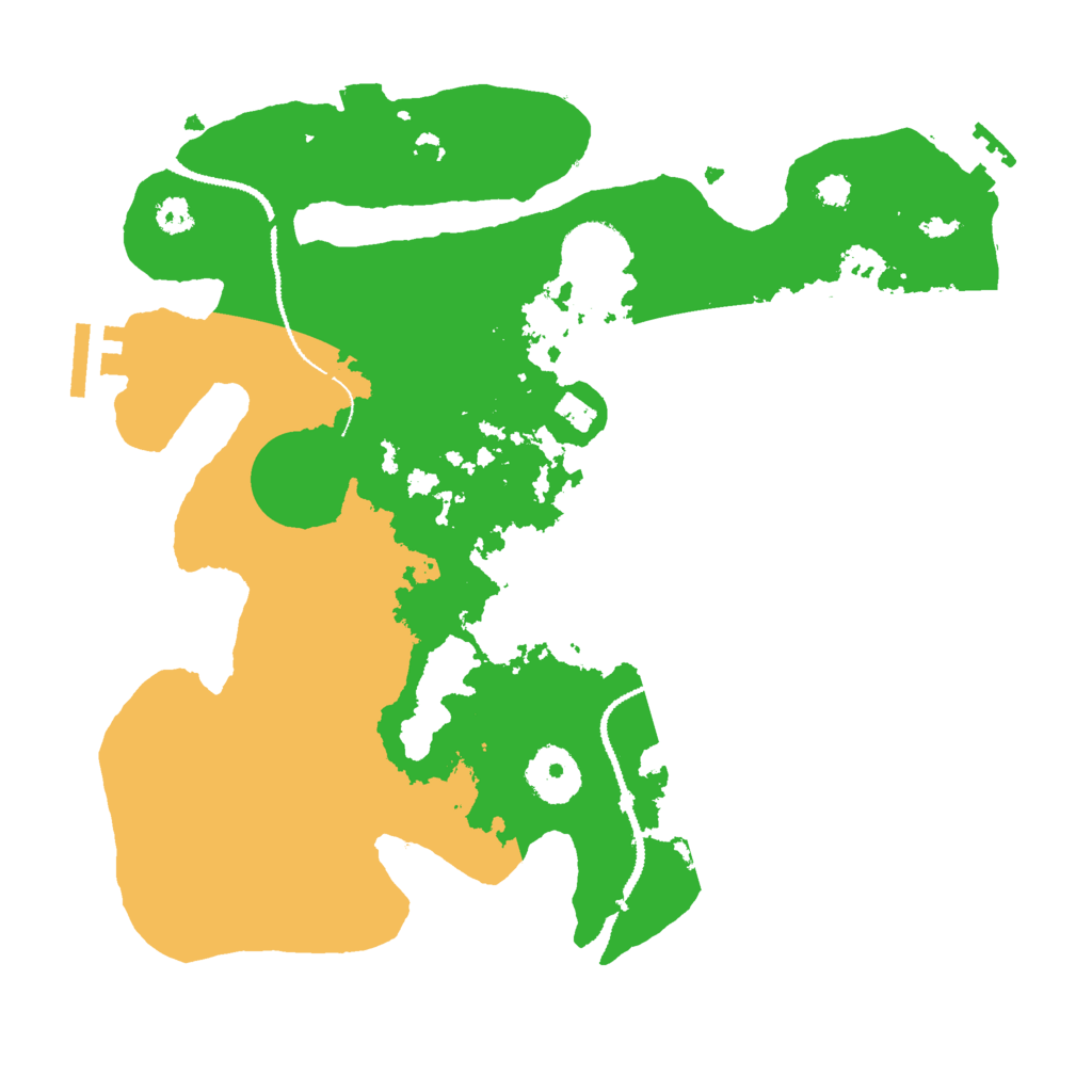 Biome Rust Map: Procedural Map, Size: 3000, Seed: 1721677581