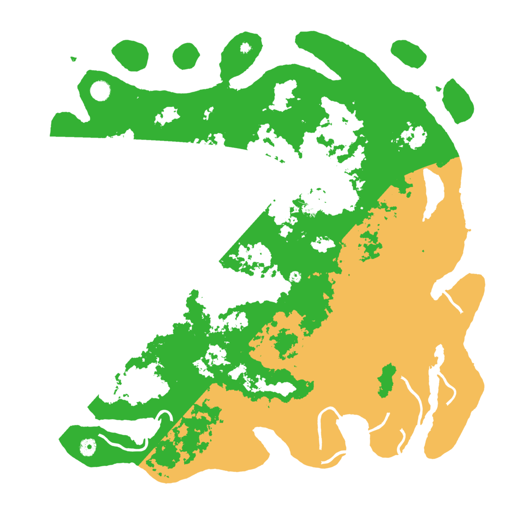 Biome Rust Map: Procedural Map, Size: 4500, Seed: 1566941819