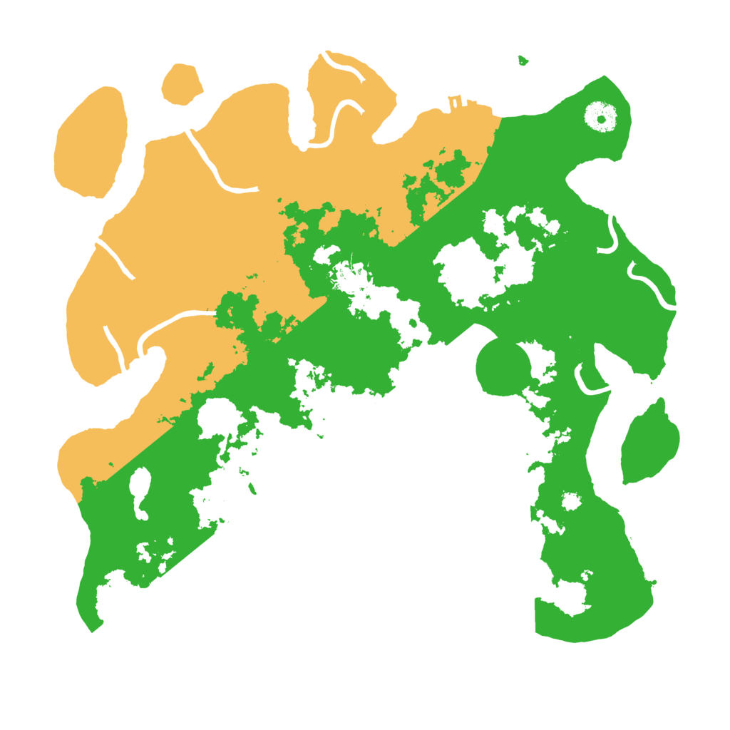 Biome Rust Map: Procedural Map, Size: 3500, Seed: 82747780