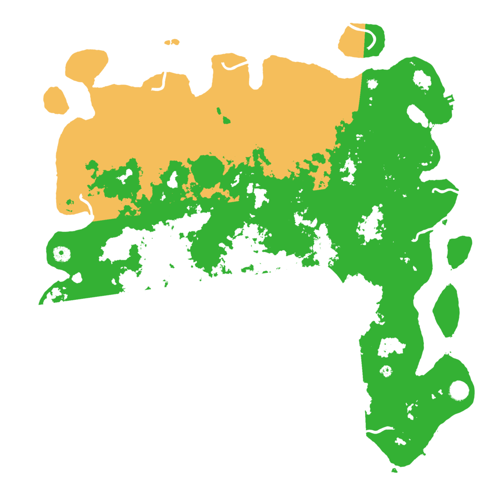 Biome Rust Map: Procedural Map, Size: 4500, Seed: 1892343810