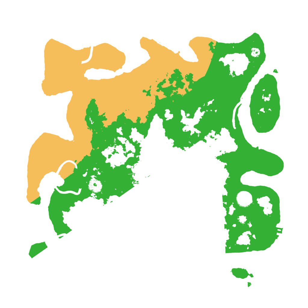 Biome Rust Map: Procedural Map, Size: 3450, Seed: 29864217