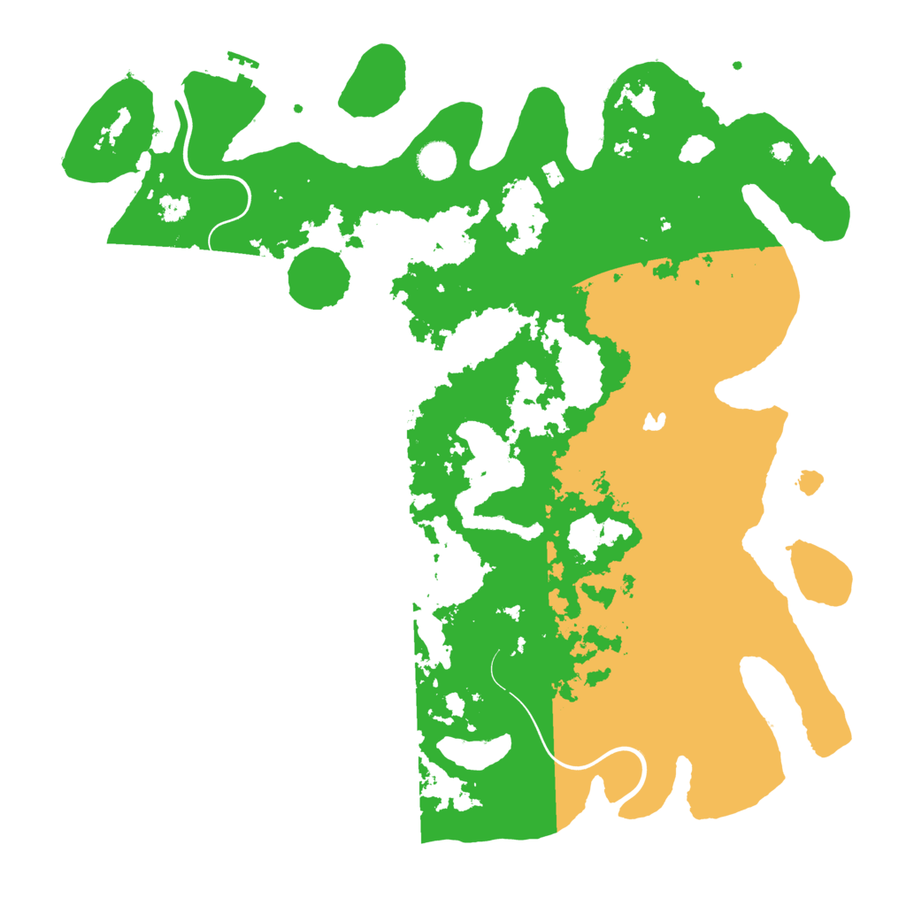 Biome Rust Map: Procedural Map, Size: 4100, Seed: 19080282