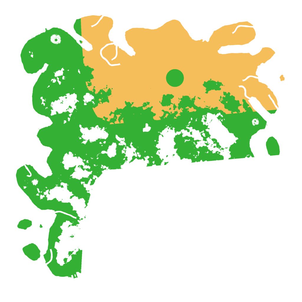 Biome Rust Map: Procedural Map, Size: 4500, Seed: 1649252412