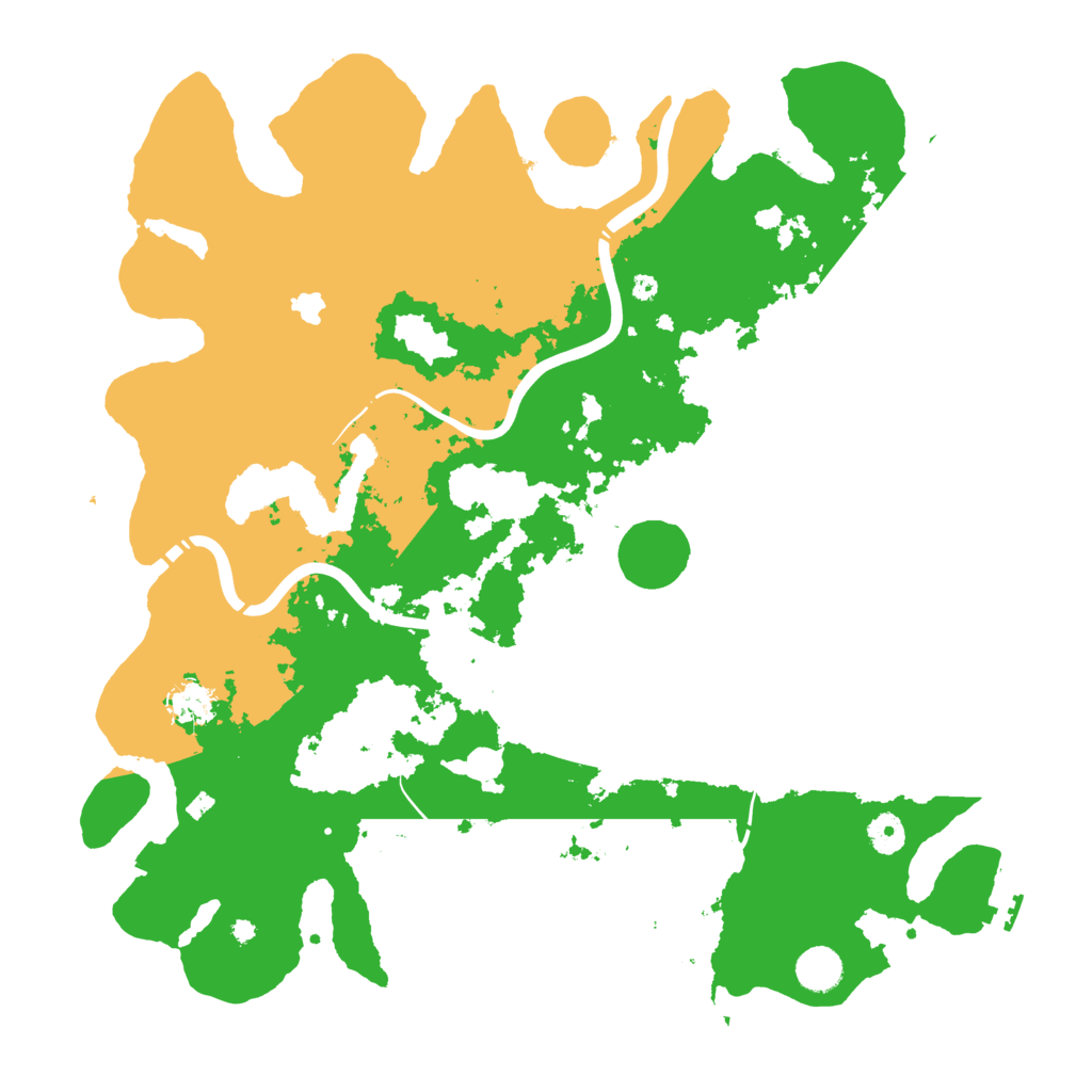 Biome Rust Map: Procedural Map, Size: 4250, Seed: 16167405