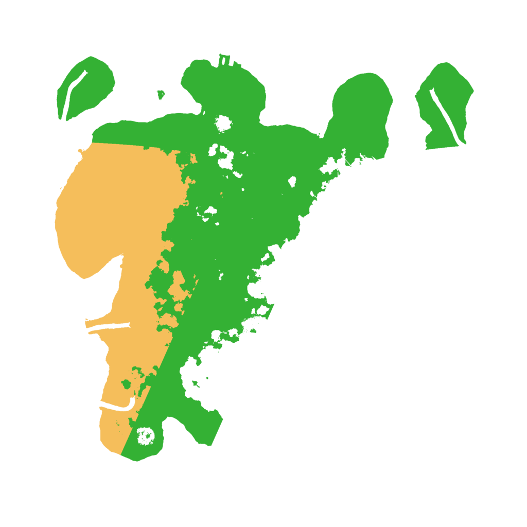 Biome Rust Map: Procedural Map, Size: 3000, Seed: 17887