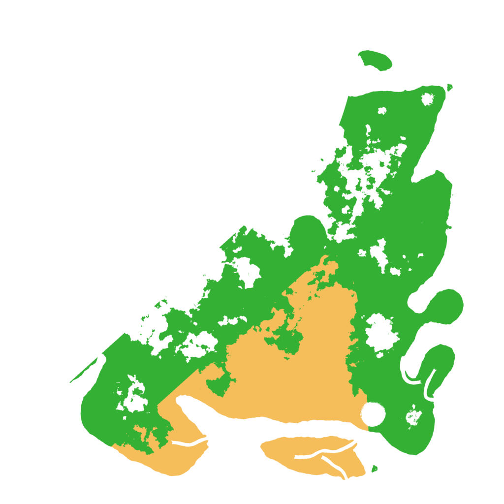 Biome Rust Map: Procedural Map, Size: 3700, Seed: 1102174215