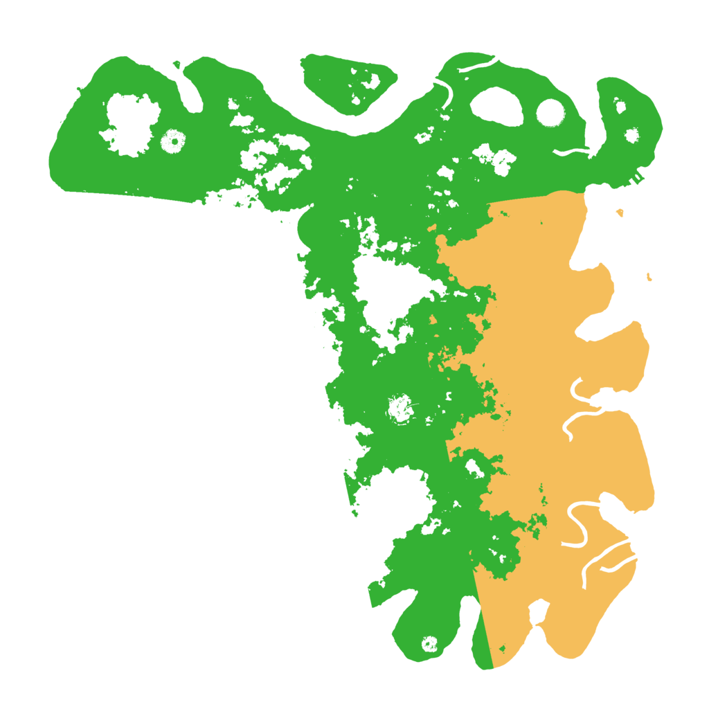 Biome Rust Map: Procedural Map, Size: 4500, Seed: 647362534