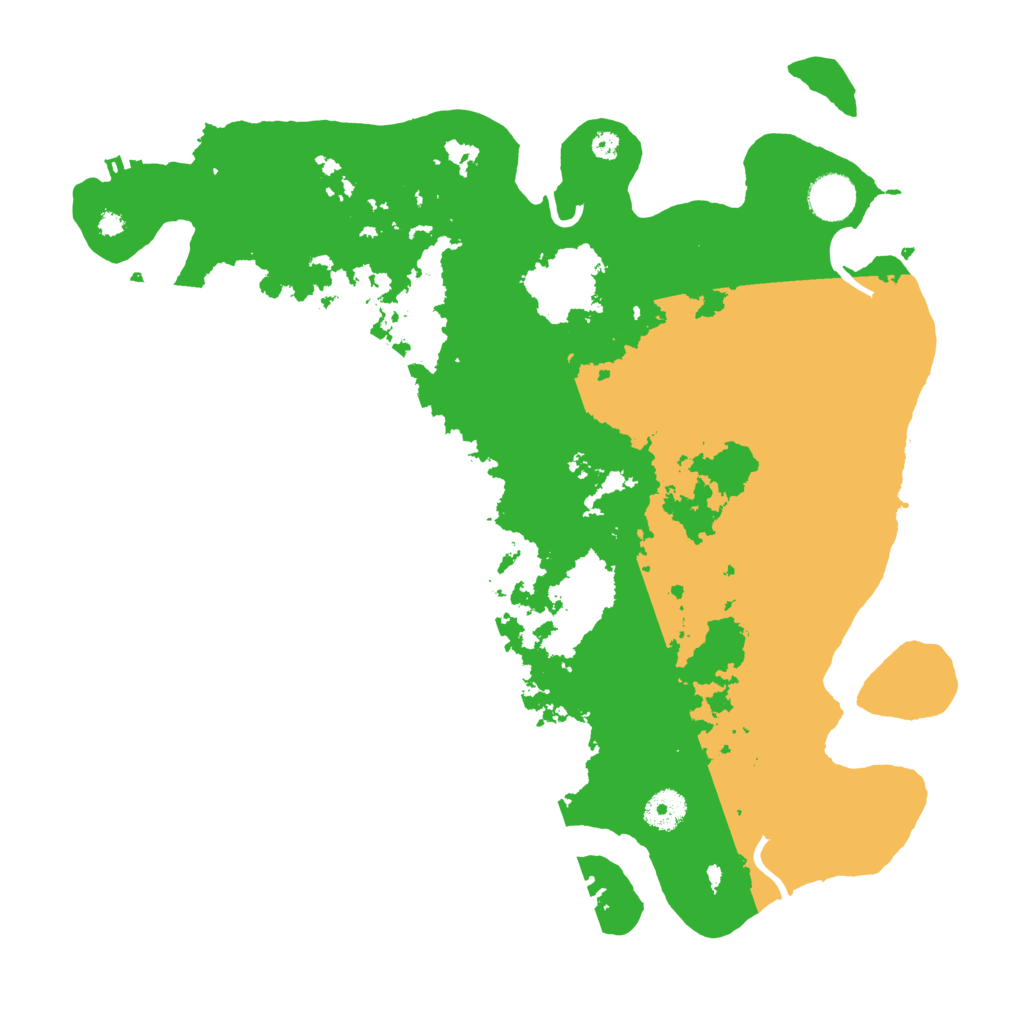 Biome Rust Map: Procedural Map, Size: 3800, Seed: 701