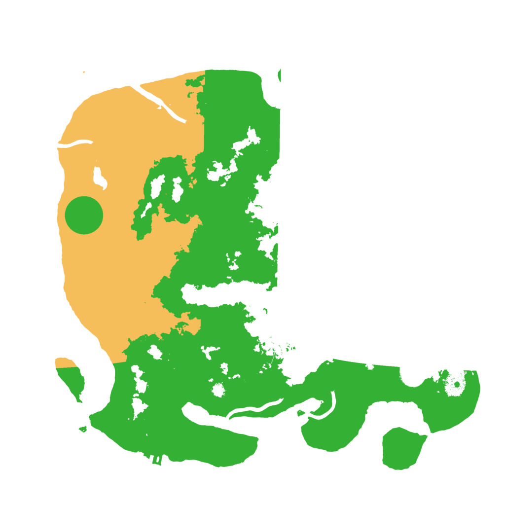 Biome Rust Map: Procedural Map, Size: 3500, Seed: 1446777764