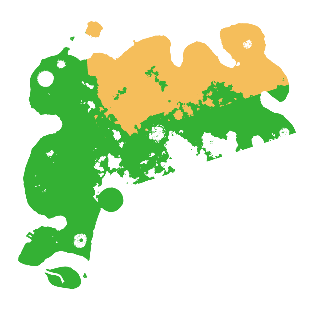 Biome Rust Map: Procedural Map, Size: 3500, Seed: 1527911249