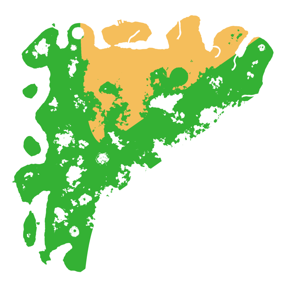 Biome Rust Map: Procedural Map, Size: 4500, Seed: 3287765