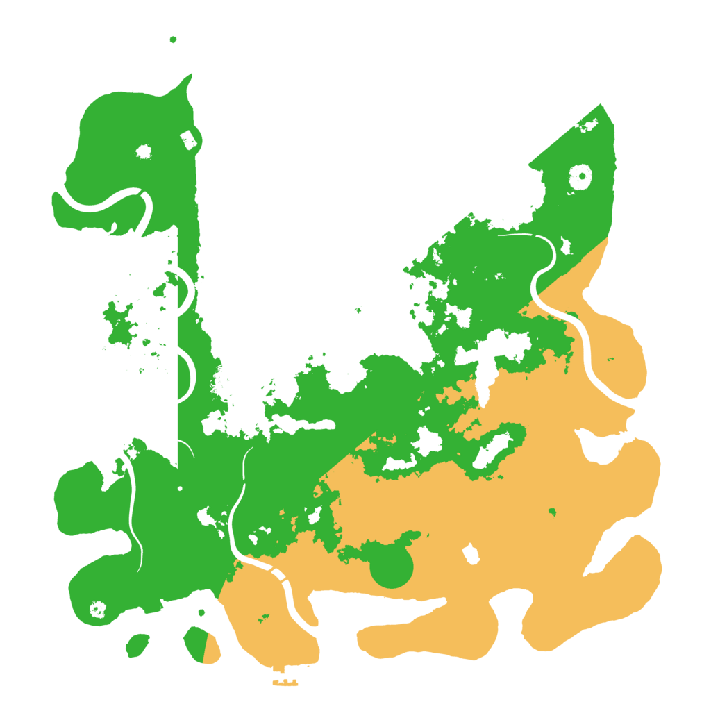 Biome Rust Map: Procedural Map, Size: 4300, Seed: 1827579680