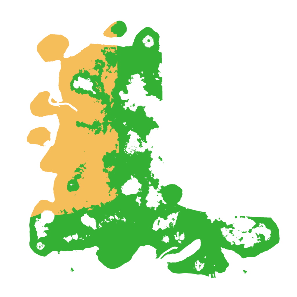 Biome Rust Map: Procedural Map, Size: 4000, Seed: 2495