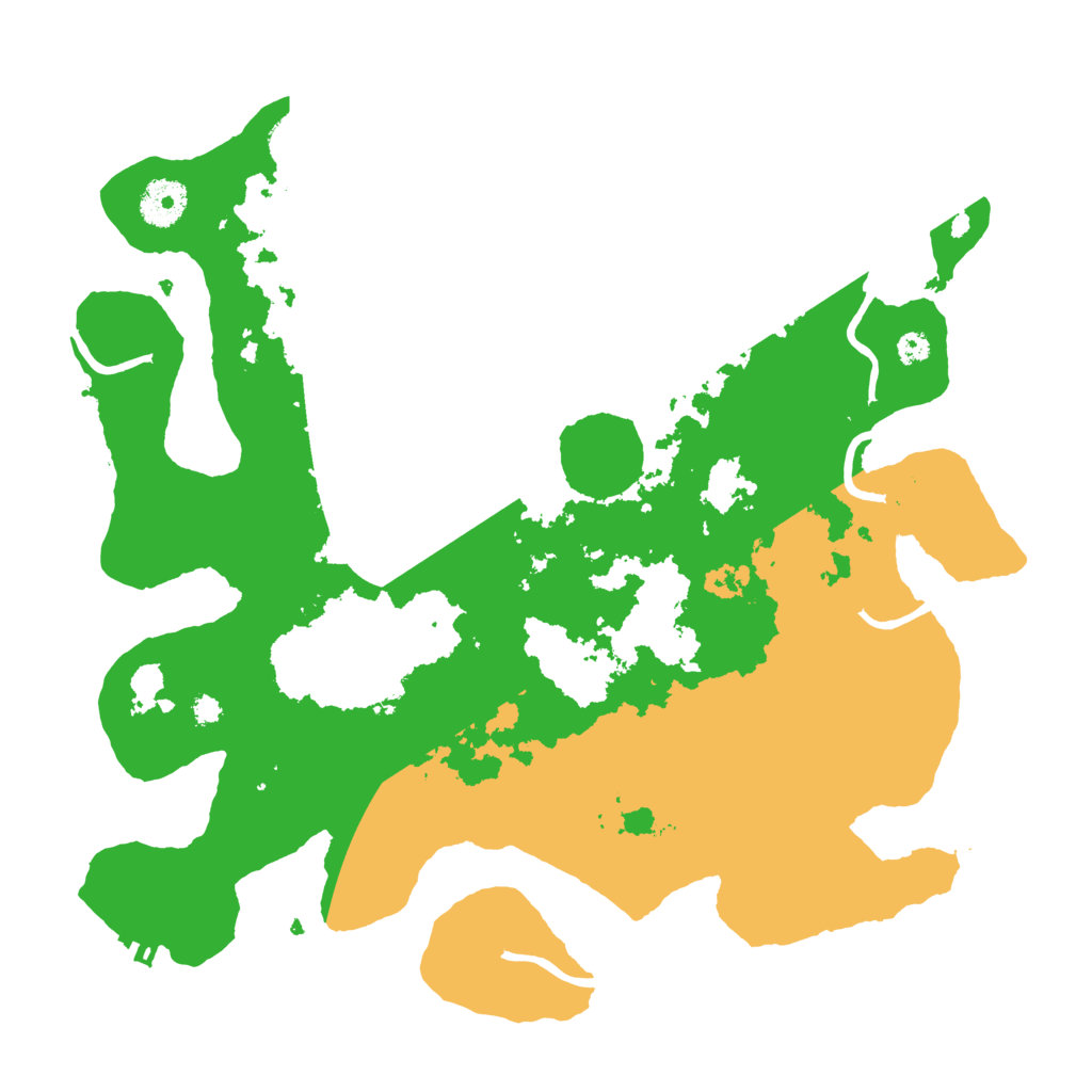 Biome Rust Map: Procedural Map, Size: 3500, Seed: 20220920