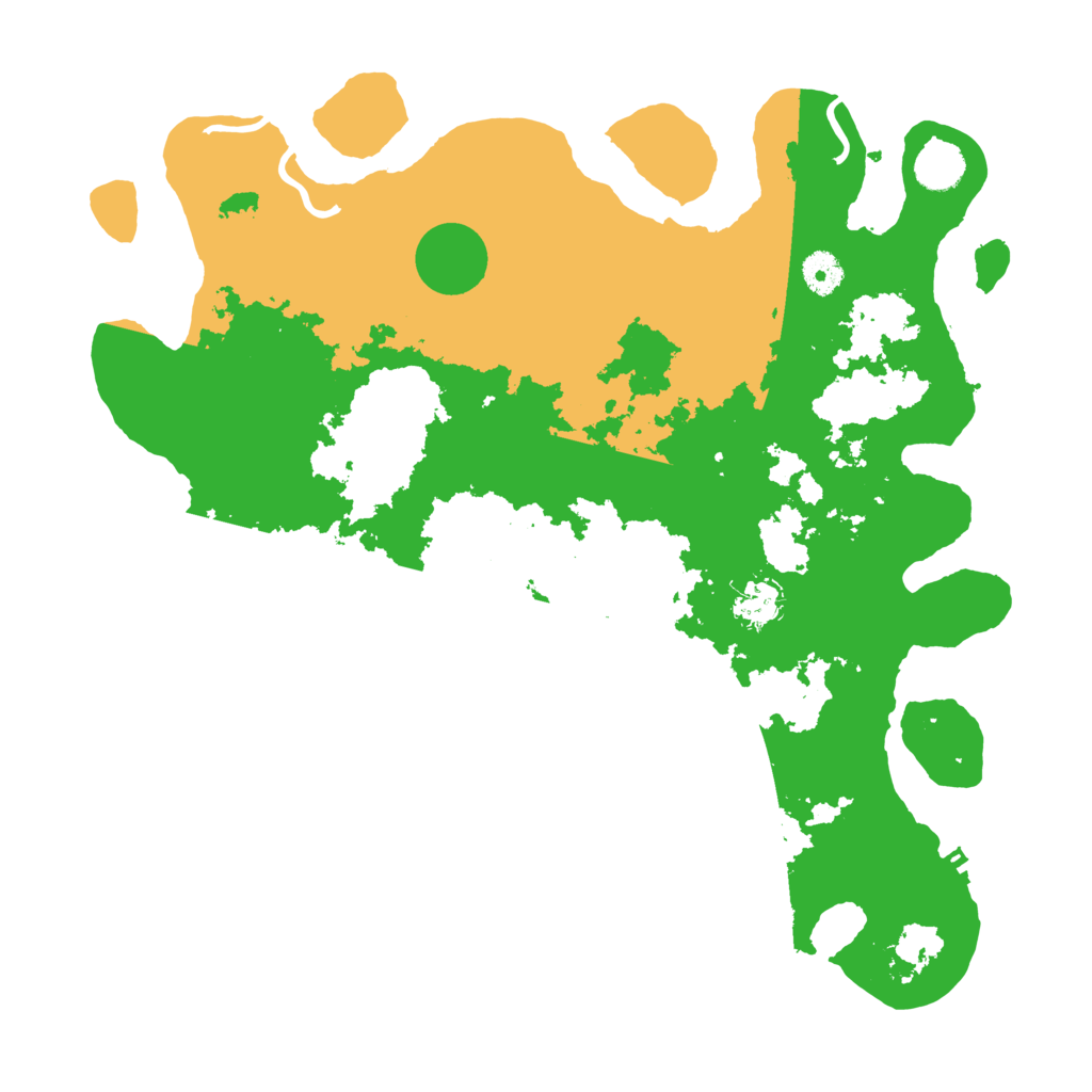 Biome Rust Map: Procedural Map, Size: 4000, Seed: 1489761265