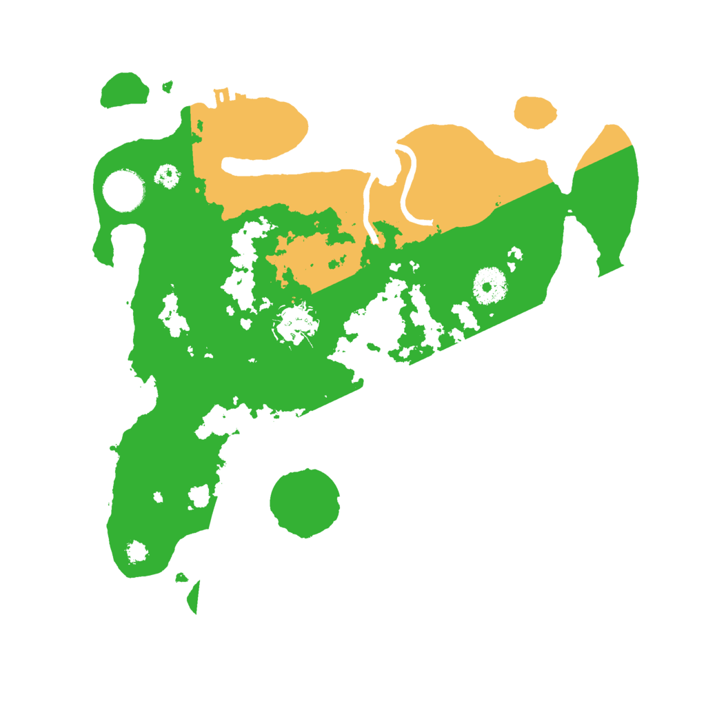 Biome Rust Map: Procedural Map, Size: 3000, Seed: 1598692744