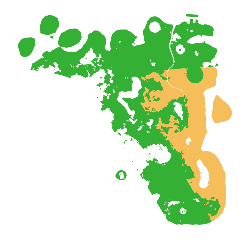 Biome Rust Map: Procedural Map, Size: 4000, Seed: 56787