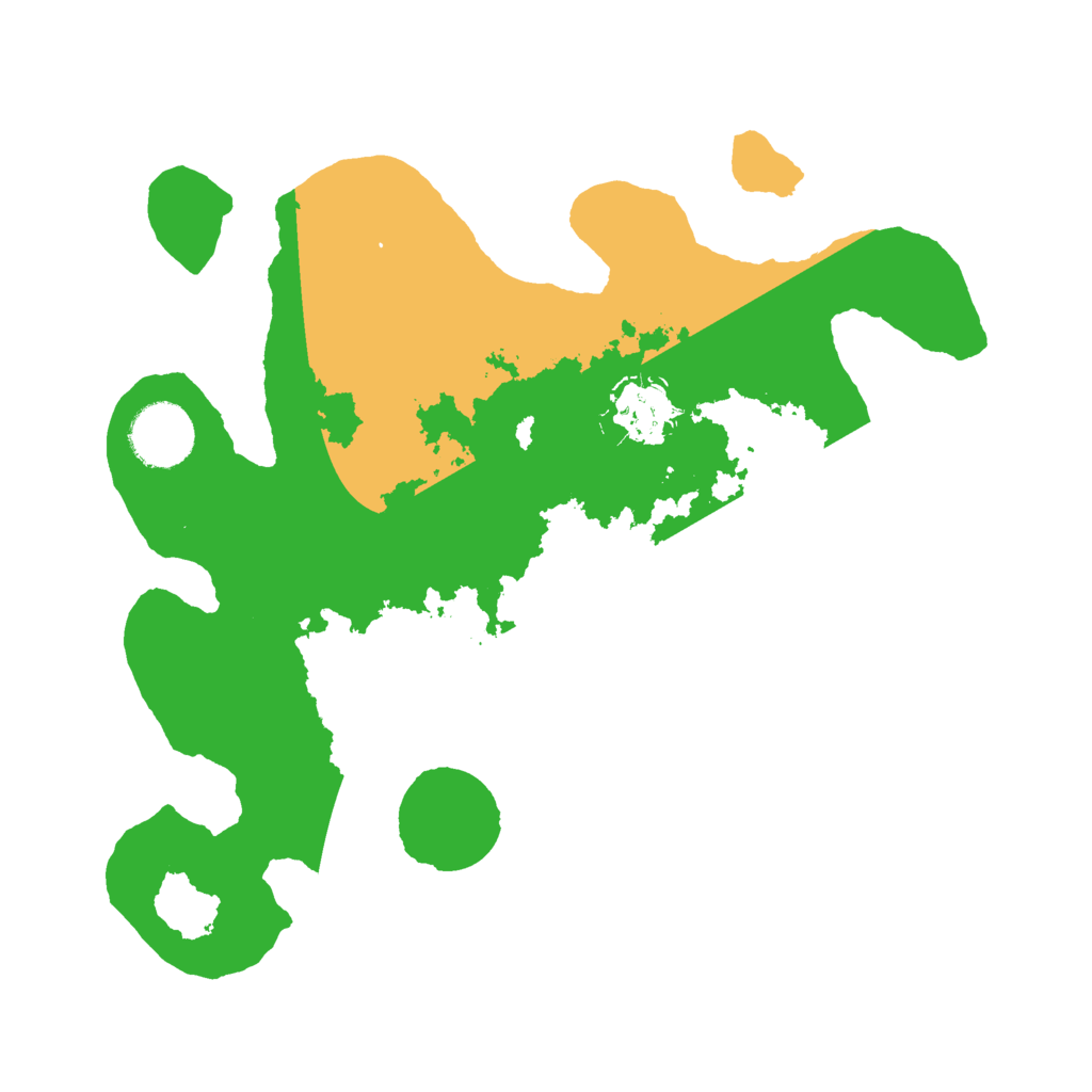 Biome Rust Map: Barren, Size: 3000, Seed: 469289605