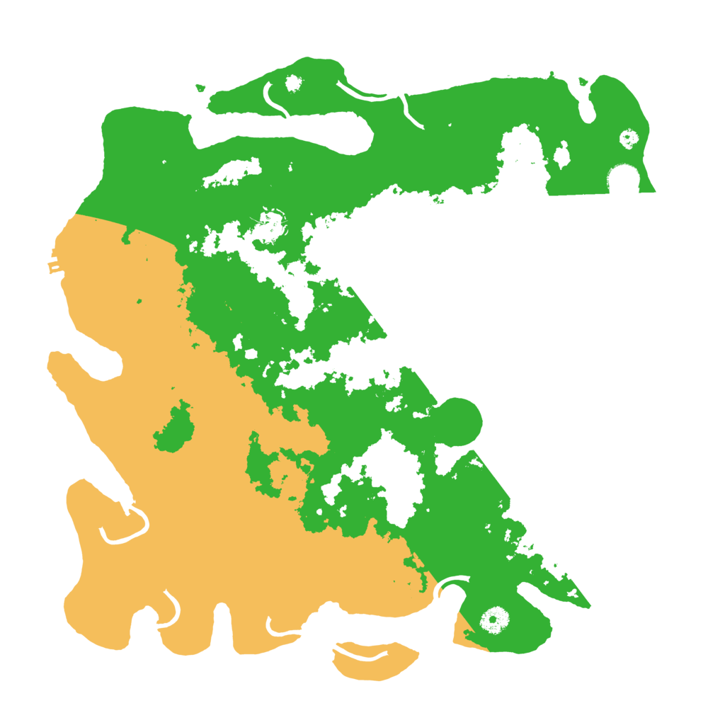 Biome Rust Map: Procedural Map, Size: 4000, Seed: 1021410327
