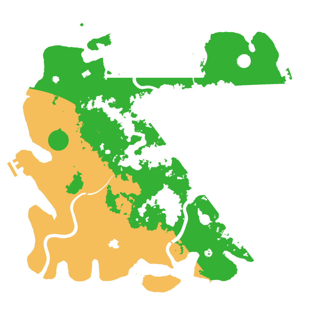Biome Rust Map: Procedural Map, Size: 4000, Seed: 1021410327