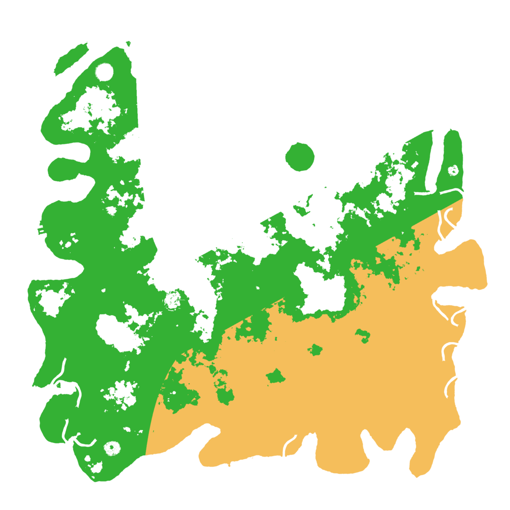 Biome Rust Map: Procedural Map, Size: 5000, Seed: 1642876080
