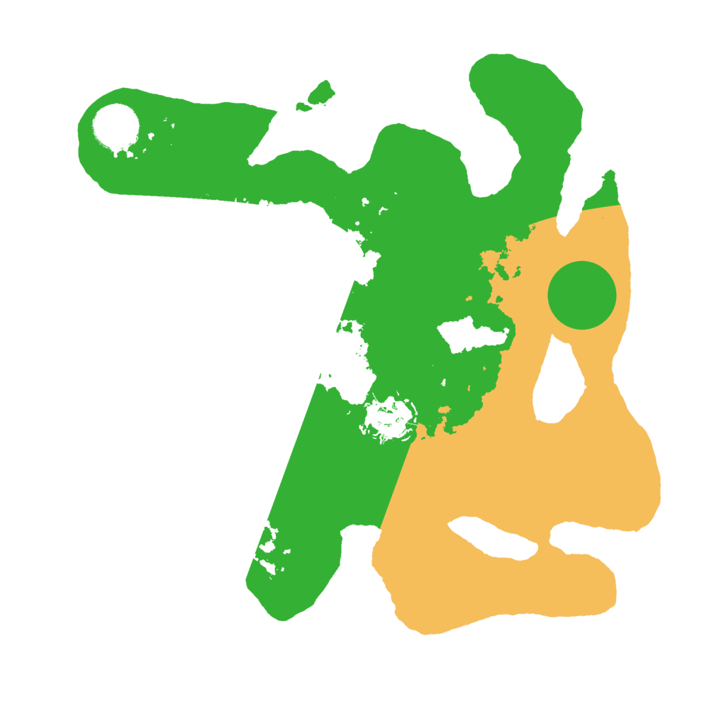 Biome Rust Map: Barren, Size: 2800, Seed: 217811184