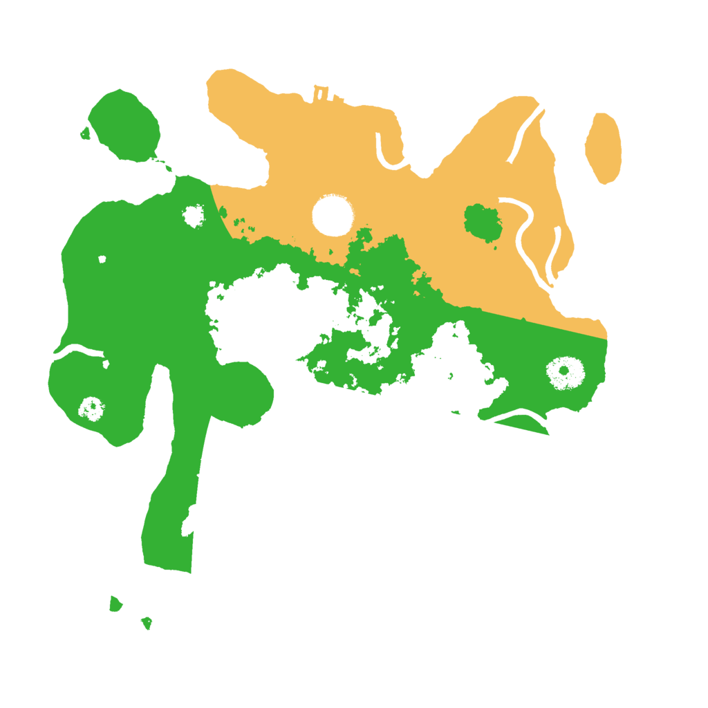 Biome Rust Map: Procedural Map, Size: 3000, Seed: 2146283617