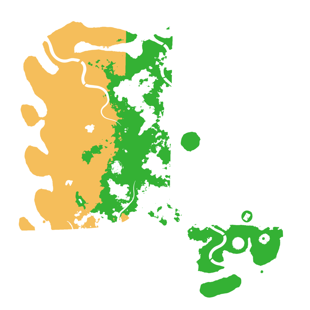 Biome Rust Map: Procedural Map, Size: 4500, Seed: 1609192336