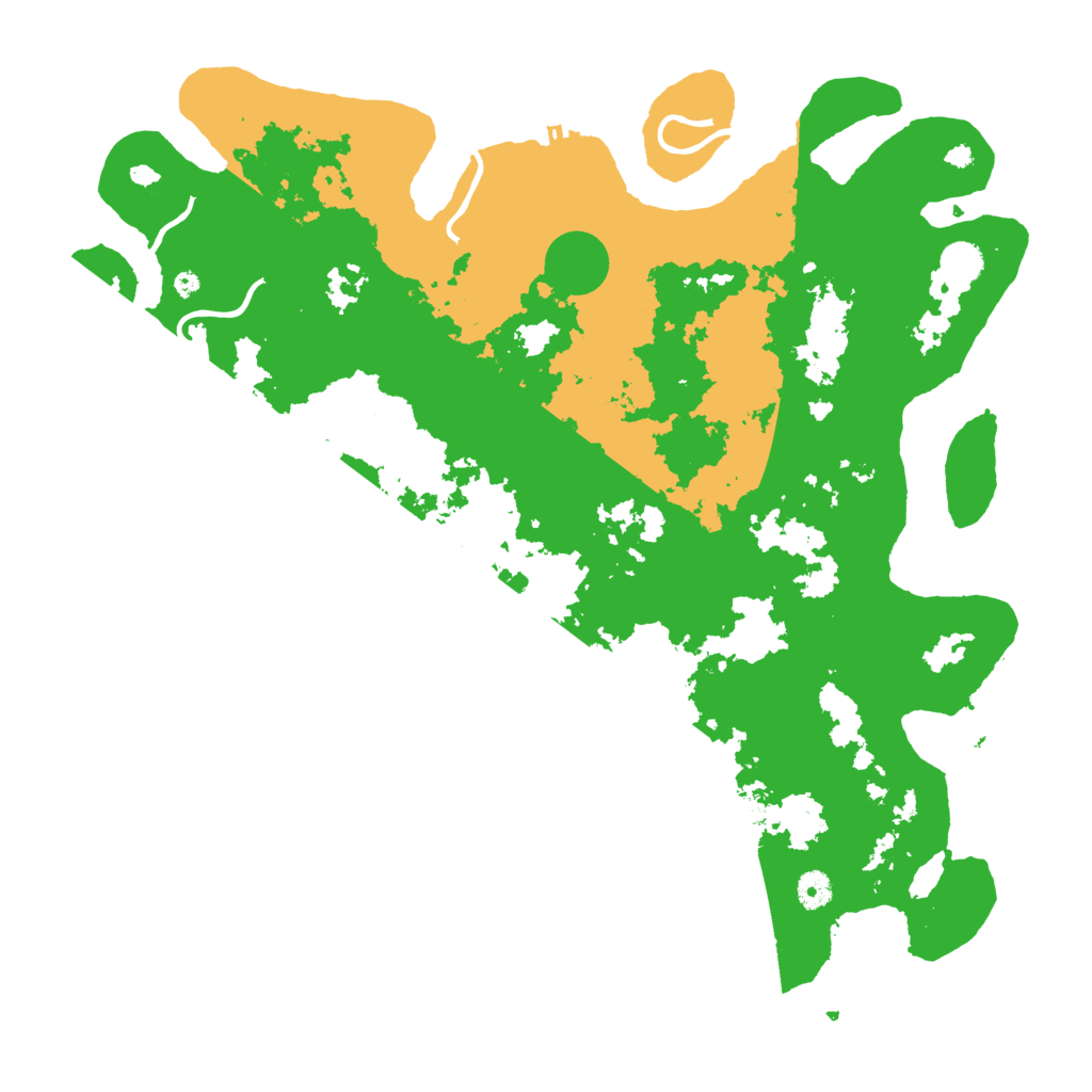 Biome Rust Map: Procedural Map, Size: 4500, Seed: 866662448