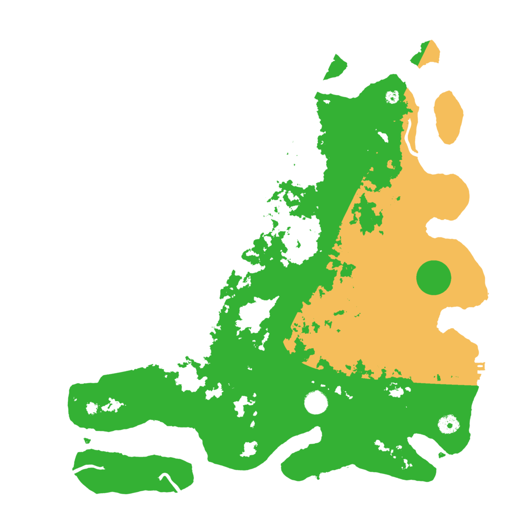 Biome Rust Map: Procedural Map, Size: 4000, Seed: 1476643604