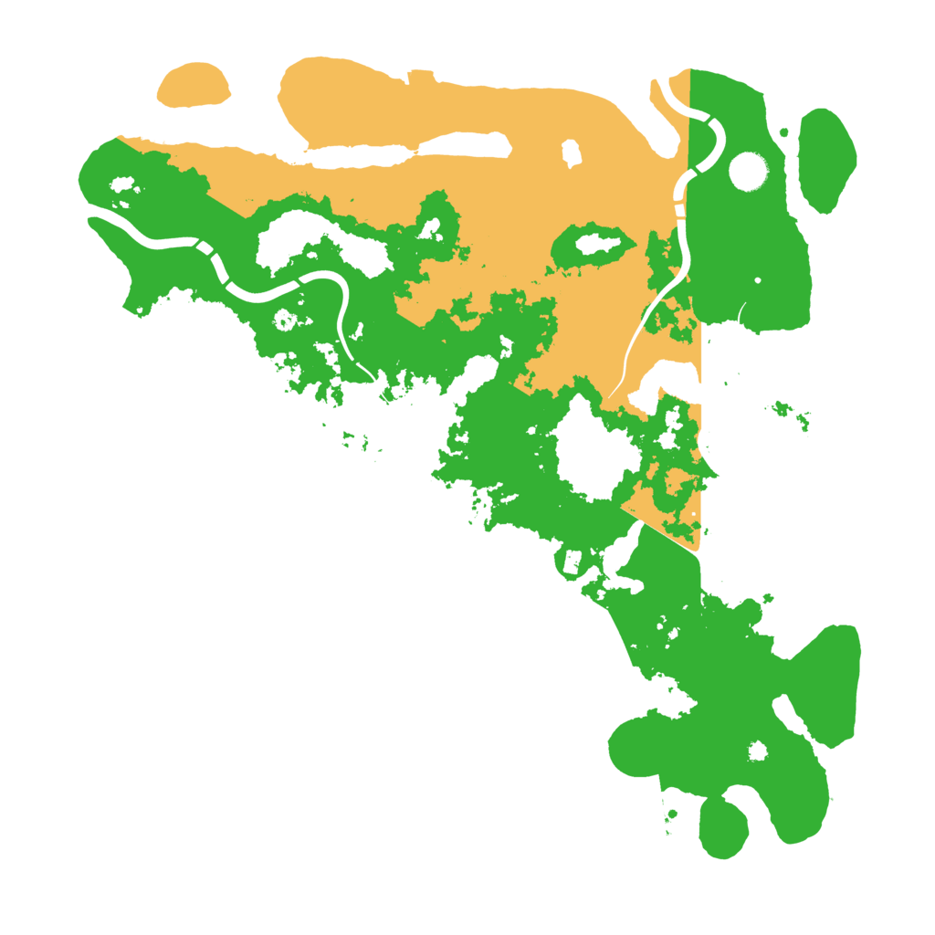 Biome Rust Map: Procedural Map, Size: 4250, Seed: 626273
