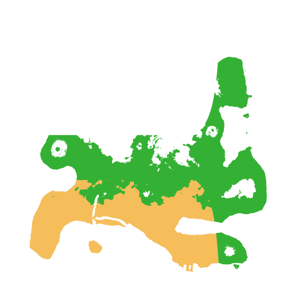 Biome Rust Map: Procedural Map, Size: 2700, Seed: 1986118061