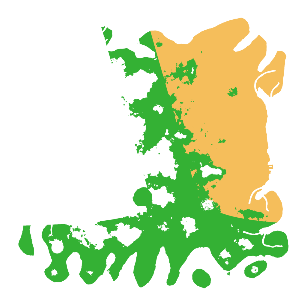 Biome Rust Map: Procedural Map, Size: 4500, Seed: 683465824