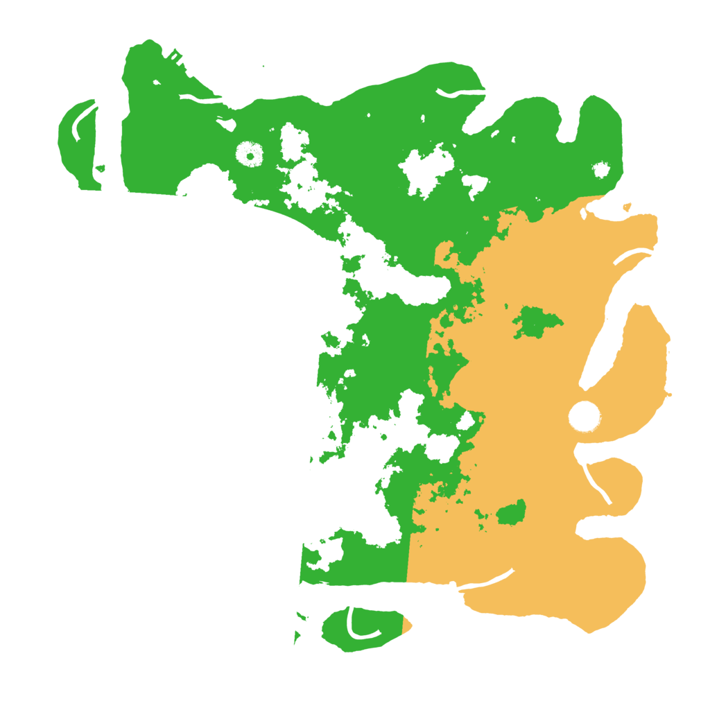 Biome Rust Map: Procedural Map, Size: 4000, Seed: 278468
