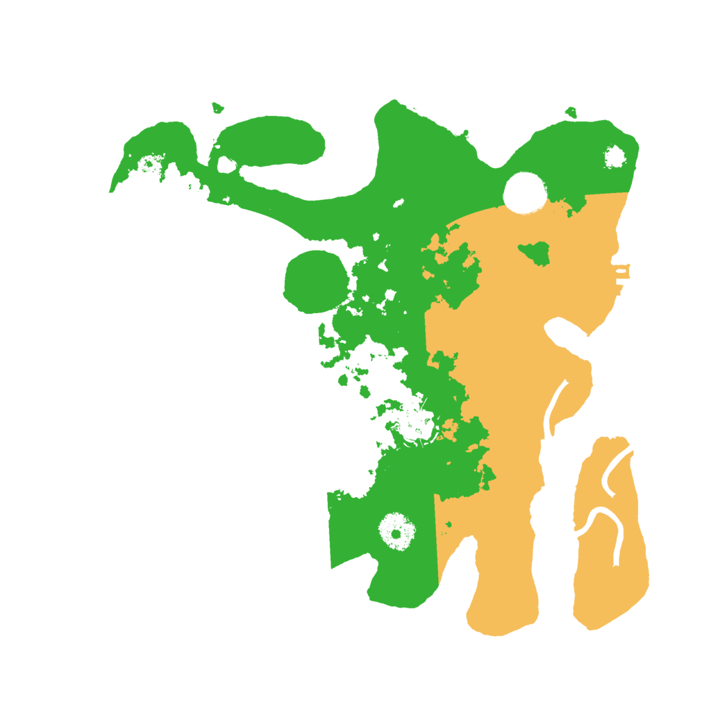 Biome Rust Map: Procedural Map, Size: 3000, Seed: 1034792793