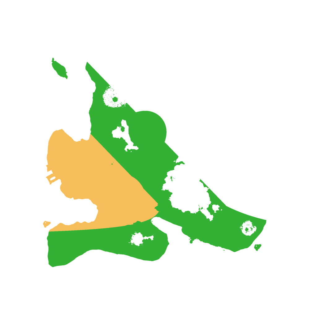 Biome Rust Map: Procedural Map, Size: 2250, Seed: 42069