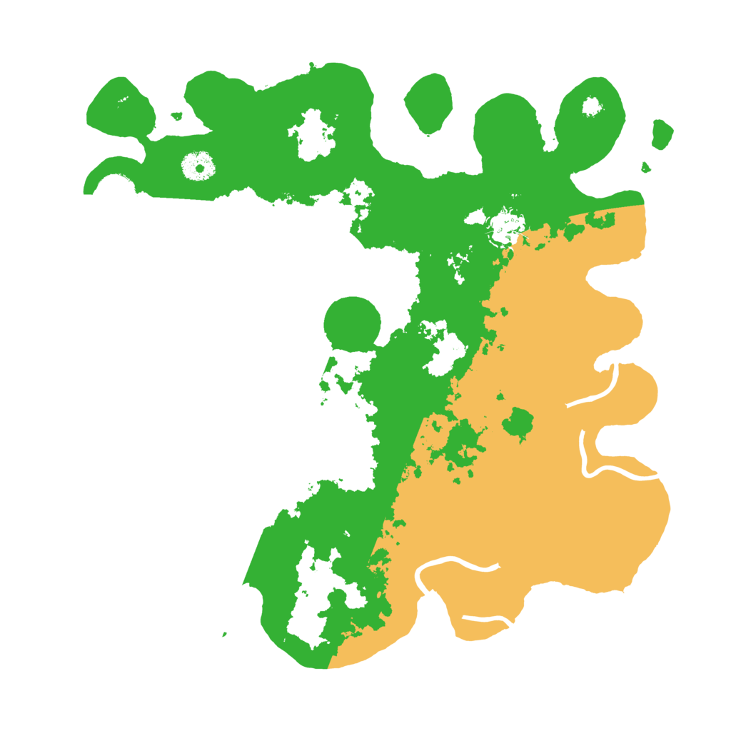 Biome Rust Map: Procedural Map, Size: 3500, Seed: 773432876