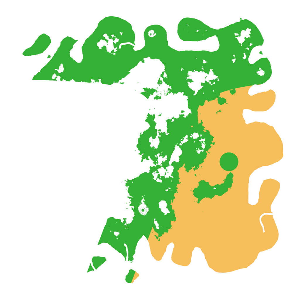 Biome Rust Map: Procedural Map, Size: 4250, Seed: 95187