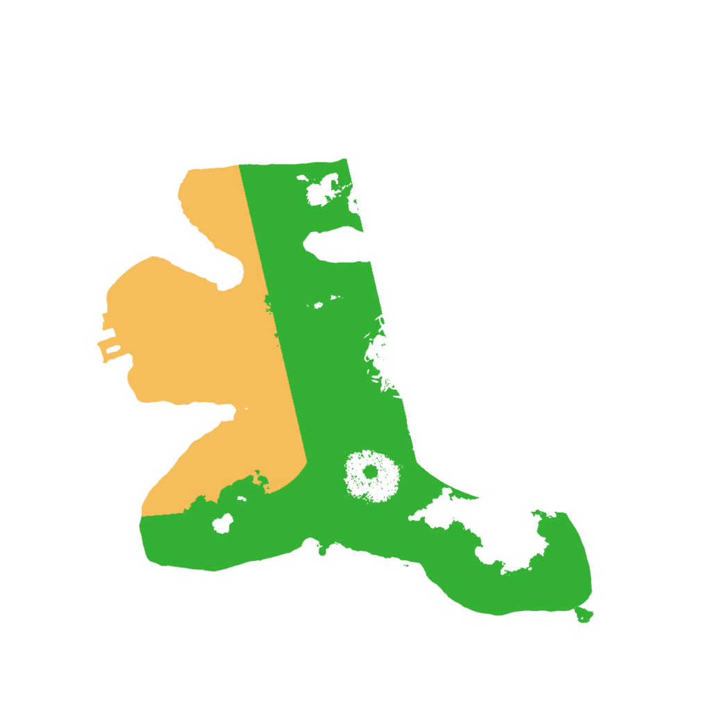 Biome Rust Map: Procedural Map, Size: 2000, Seed: 61151072