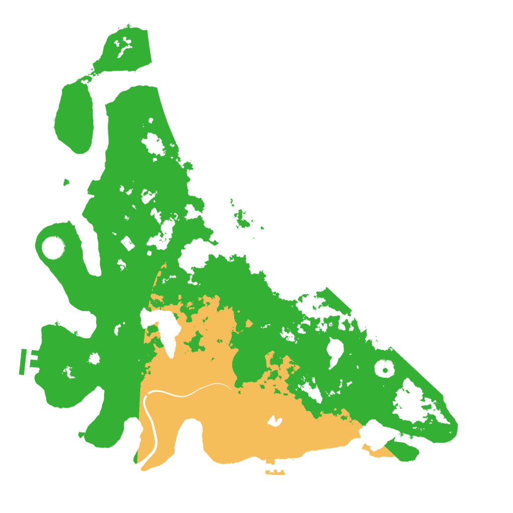 Biome Rust Map: Procedural Map, Size: 4000, Seed: 922257790