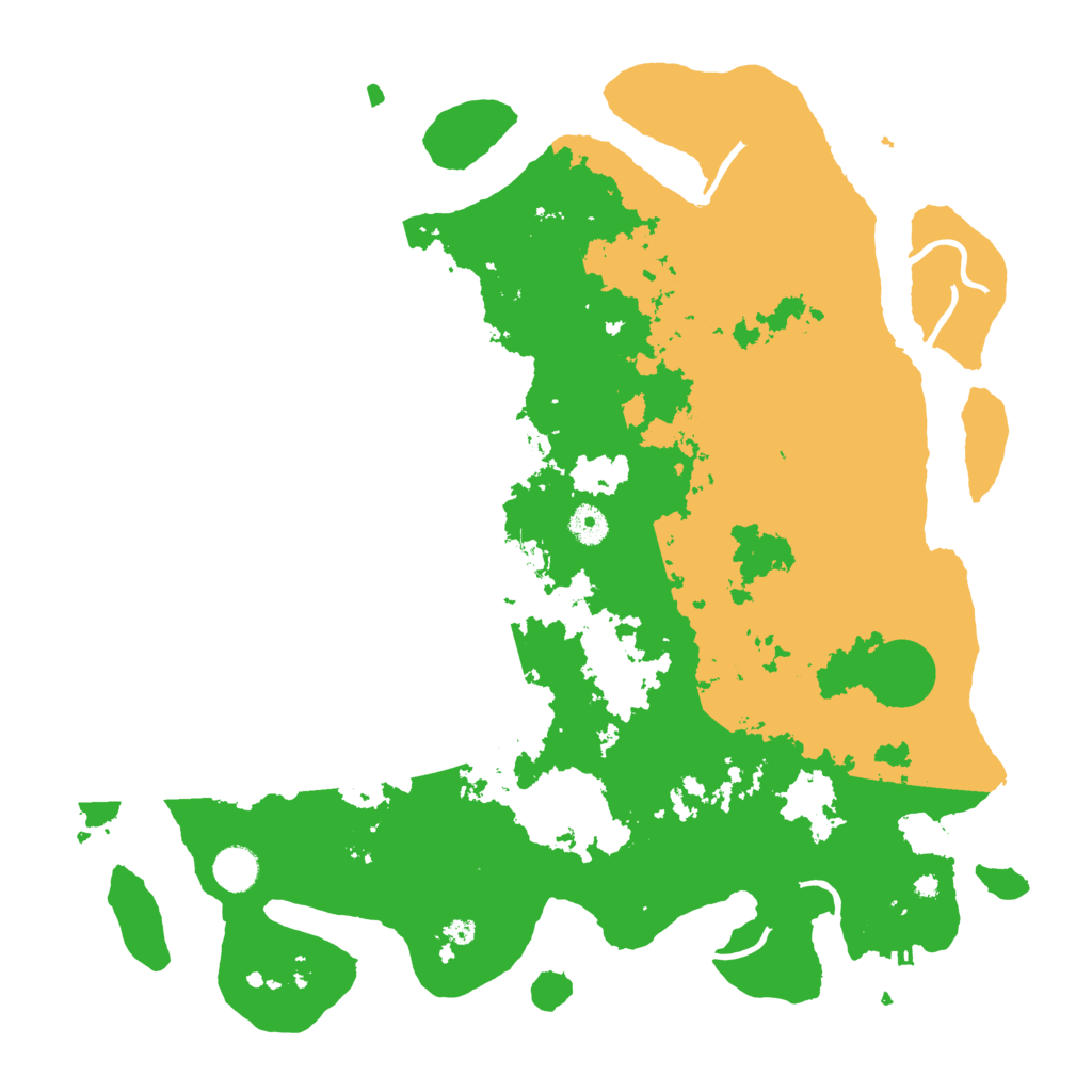 Biome Rust Map: Procedural Map, Size: 4250, Seed: 143535