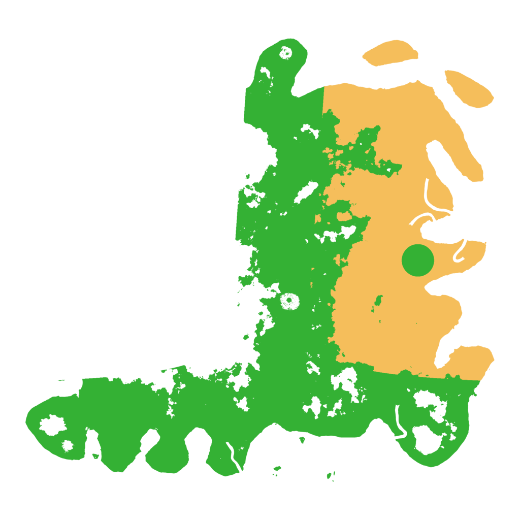Biome Rust Map: Procedural Map, Size: 4250, Seed: 362314