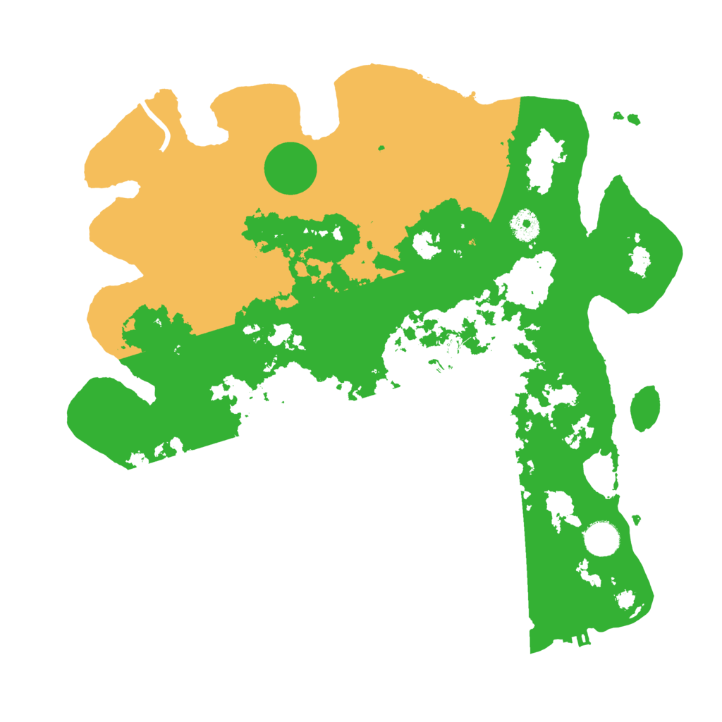 Biome Rust Map: Procedural Map, Size: 3617, Seed: 993459