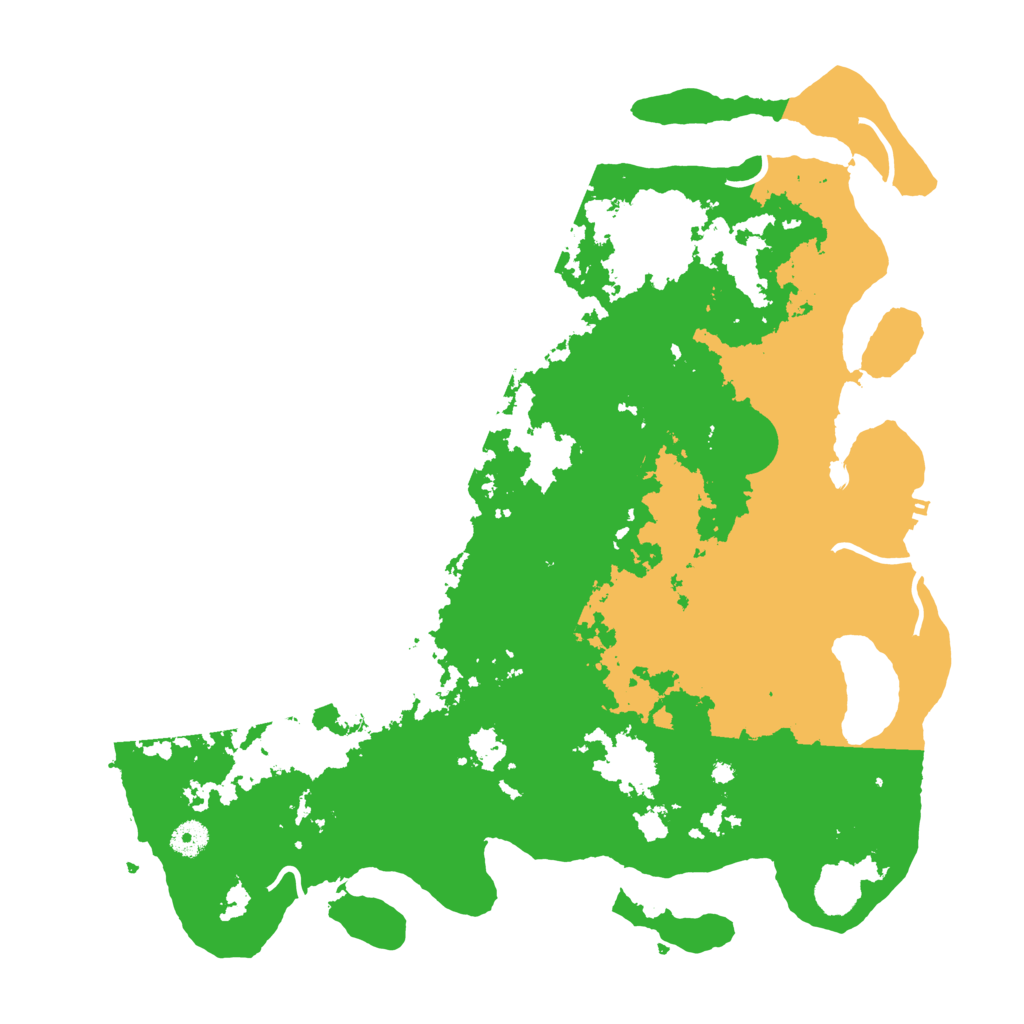 Biome Rust Map: Procedural Map, Size: 4250, Seed: 884567