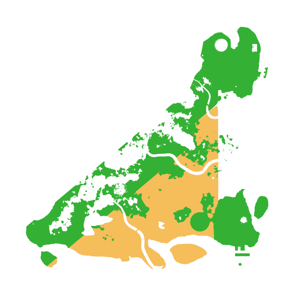 Biome Rust Map: Procedural Map, Size: 4000, Seed: 4114