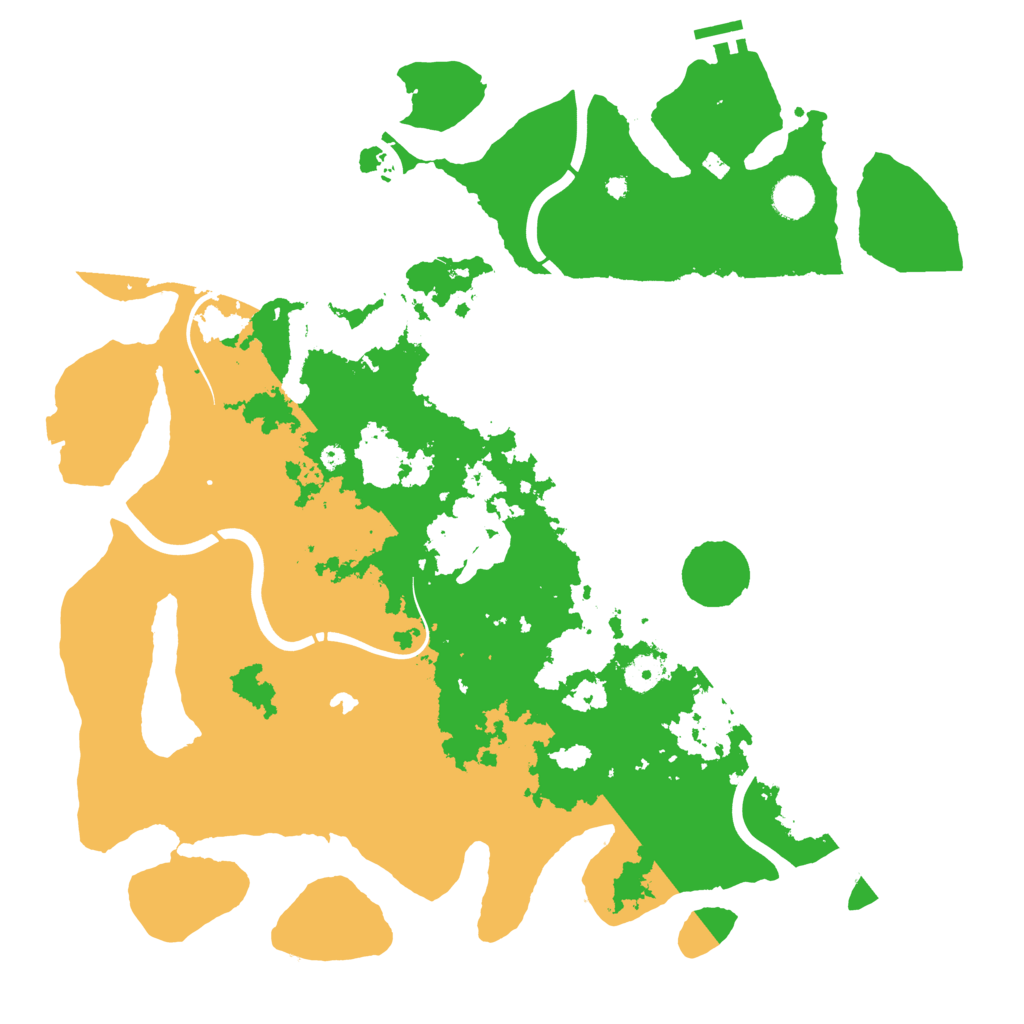 Biome Rust Map: Procedural Map, Size: 4250, Seed: 233968