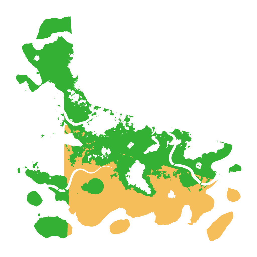 Biome Rust Map: Procedural Map, Size: 4250, Seed: 195059