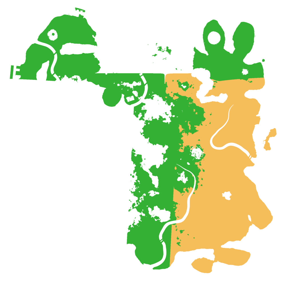 Biome Rust Map: Procedural Map, Size: 4250, Seed: 232993