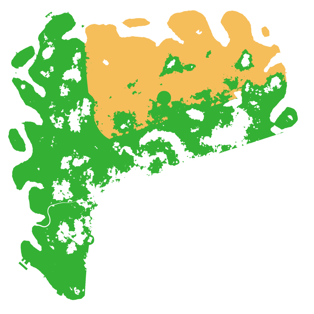 Biome Rust Map: Procedural Map, Size: 6000, Seed: 1359683609